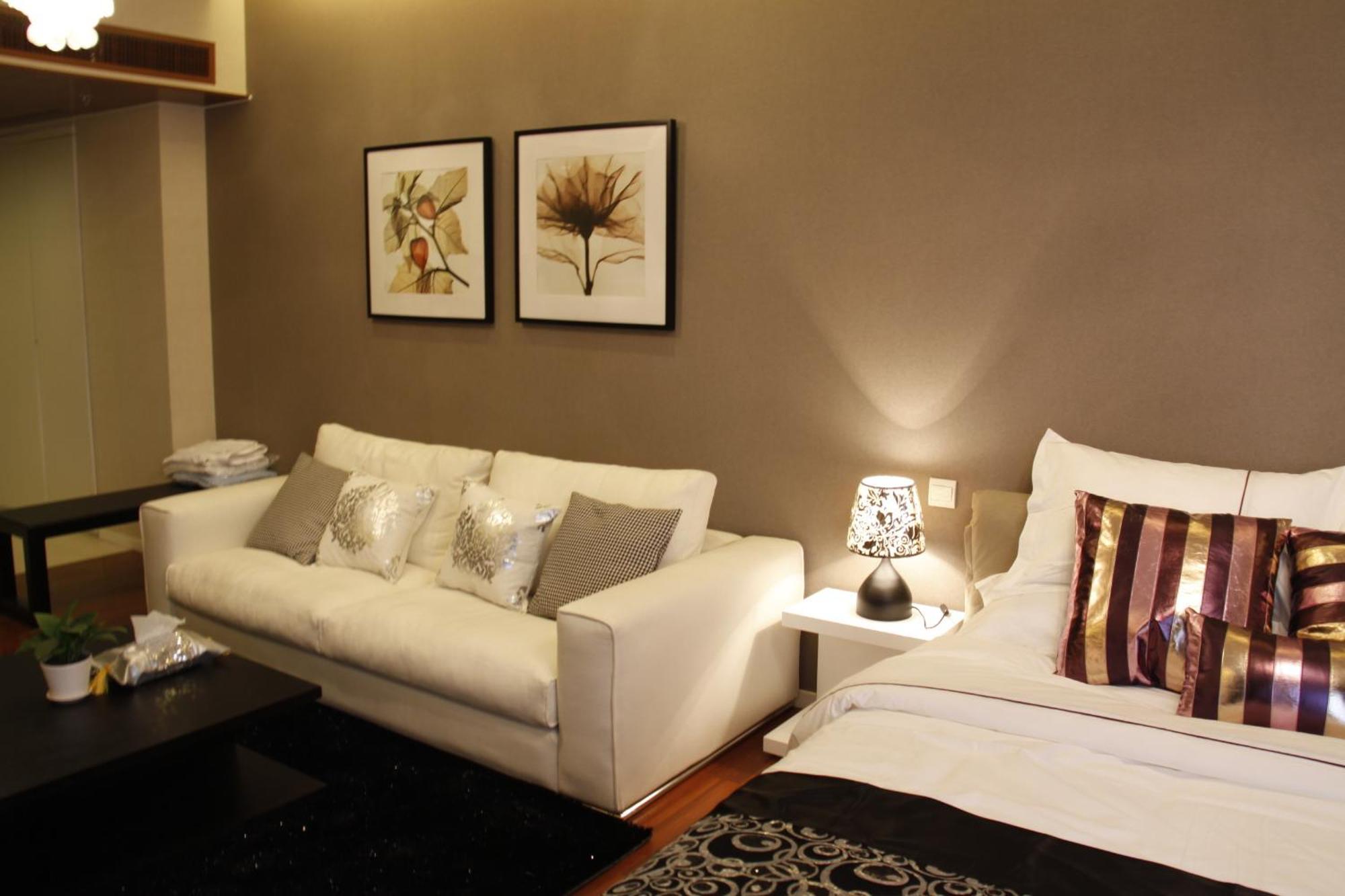 Jiu Du Hui Serviced Apartment Peking  Buitenkant foto