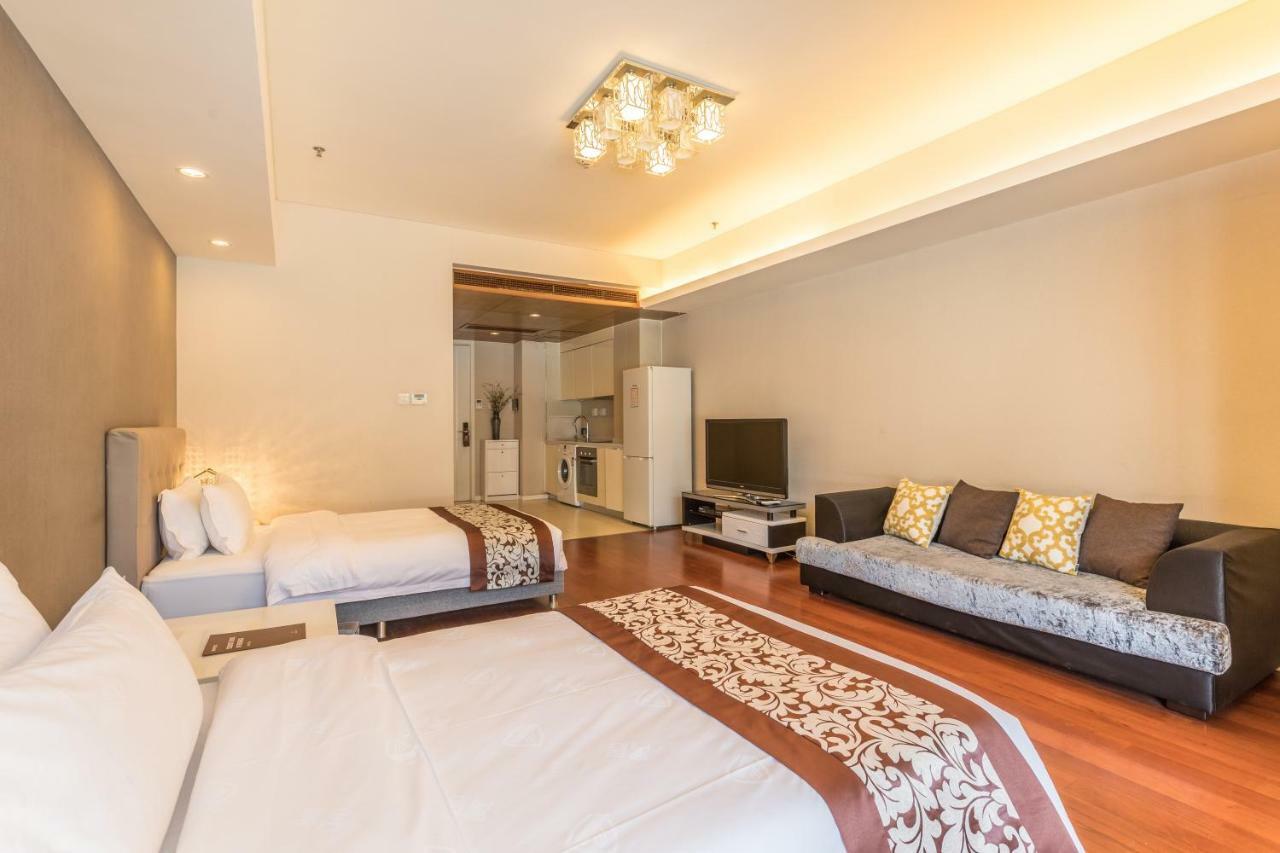 Jiu Du Hui Serviced Apartment Peking  Buitenkant foto