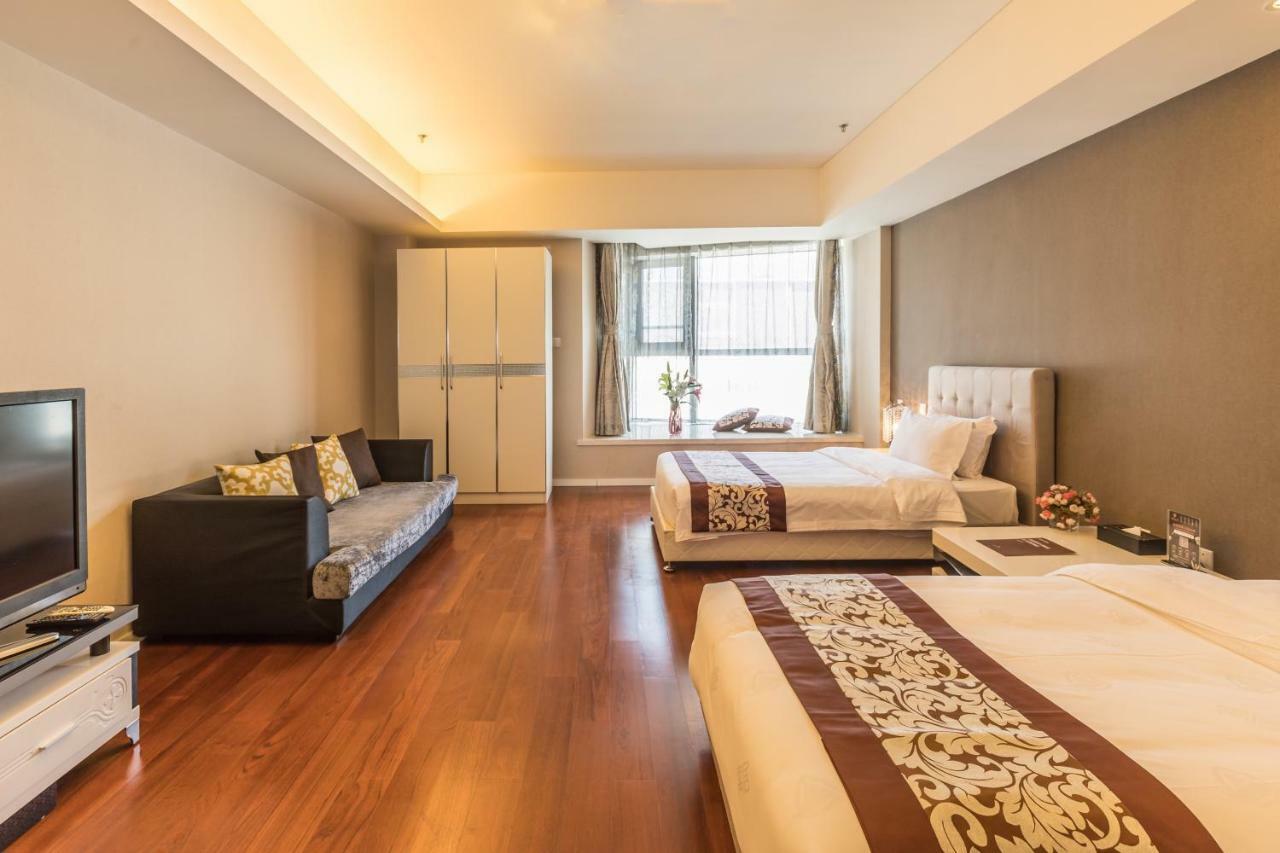 Jiu Du Hui Serviced Apartment Peking  Buitenkant foto