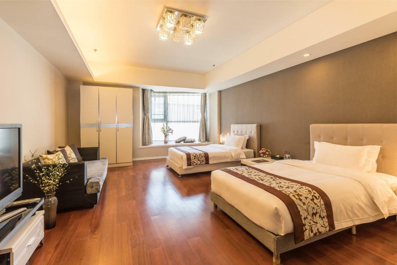 Jiu Du Hui Serviced Apartment Peking  Buitenkant foto
