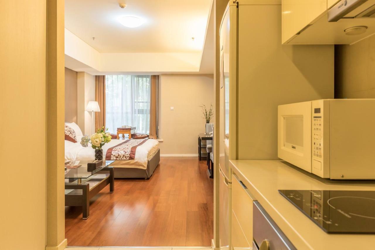 Jiu Du Hui Serviced Apartment Peking  Buitenkant foto