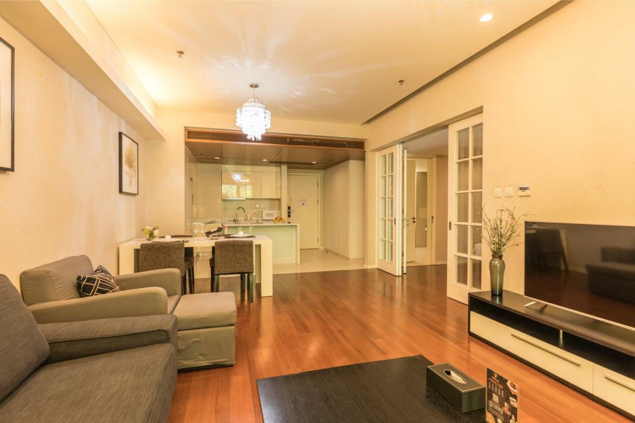 Jiu Du Hui Serviced Apartment Peking  Buitenkant foto