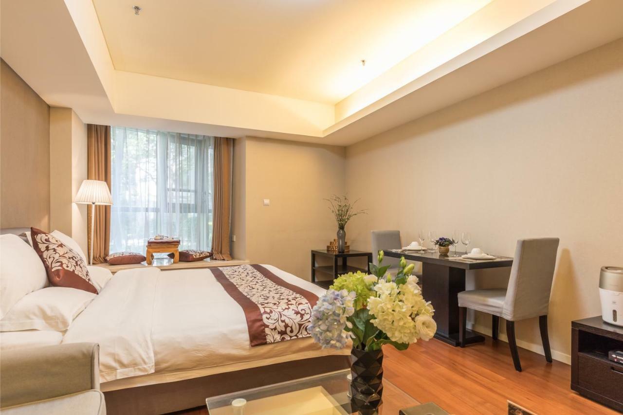 Jiu Du Hui Serviced Apartment Peking  Buitenkant foto
