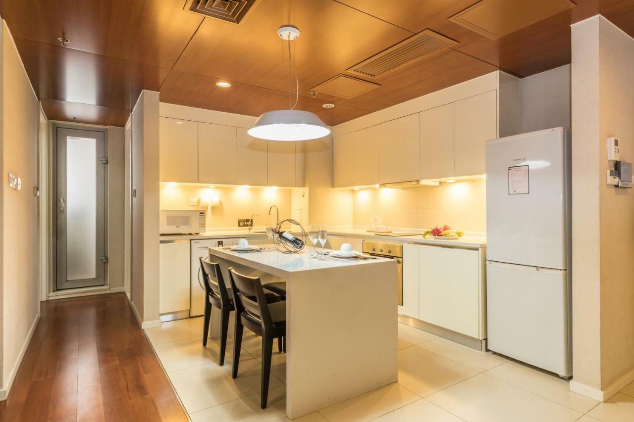 Jiu Du Hui Serviced Apartment Peking  Buitenkant foto